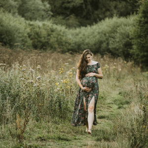 Pregnant woman walking Auckland maternity photographer